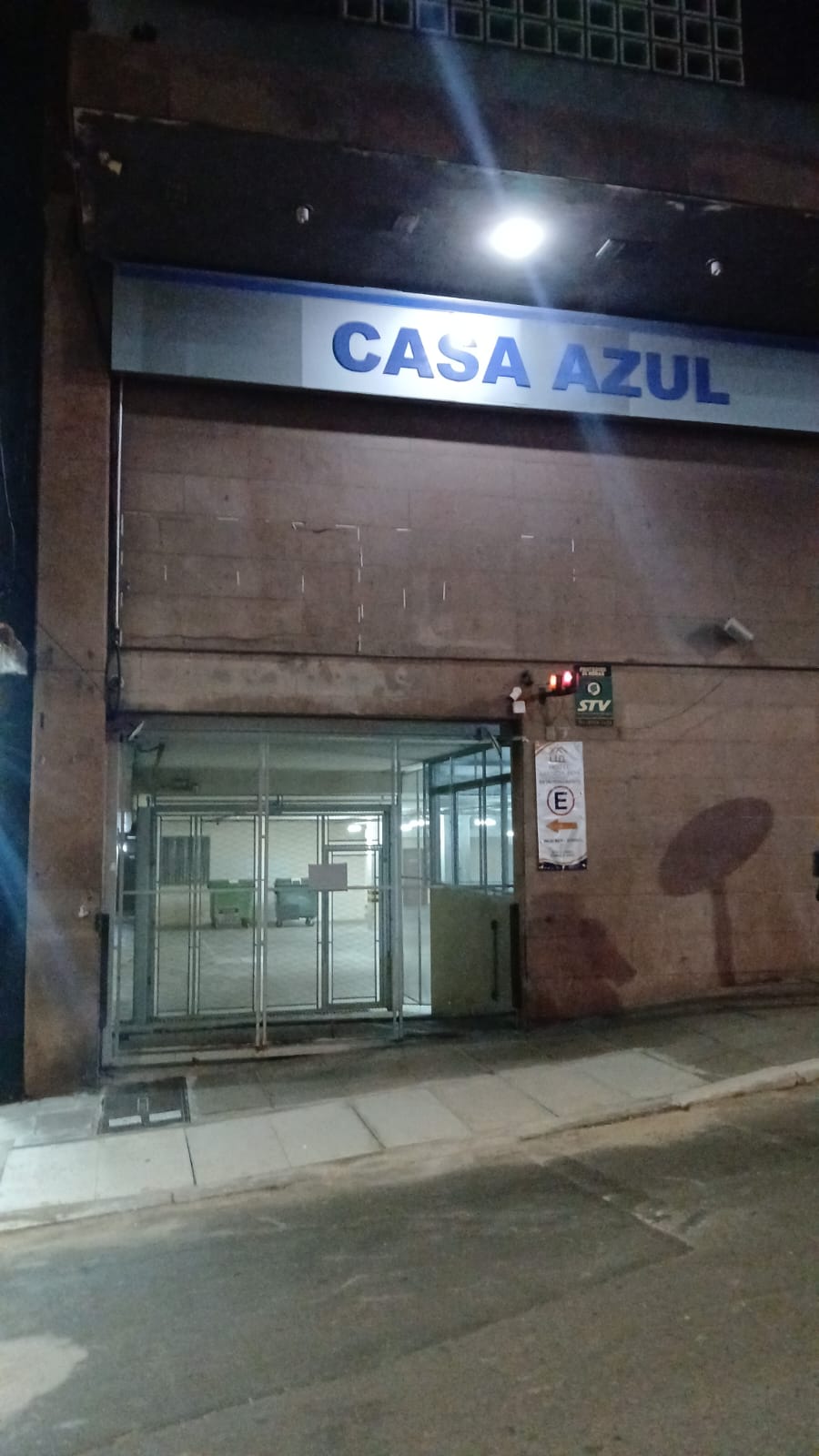 Estacionamento do Hotel Manoá