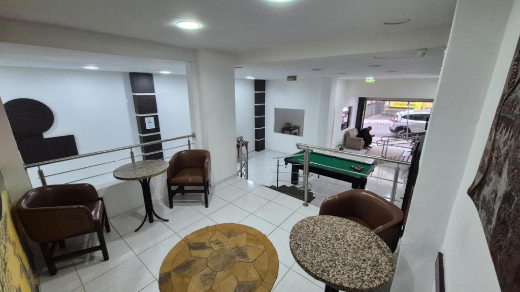 Área de convivência do Hotel Manoá
